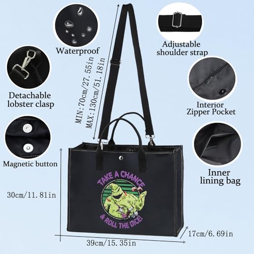 Bolsa Tote Divertida de Fantasma miniatura 3