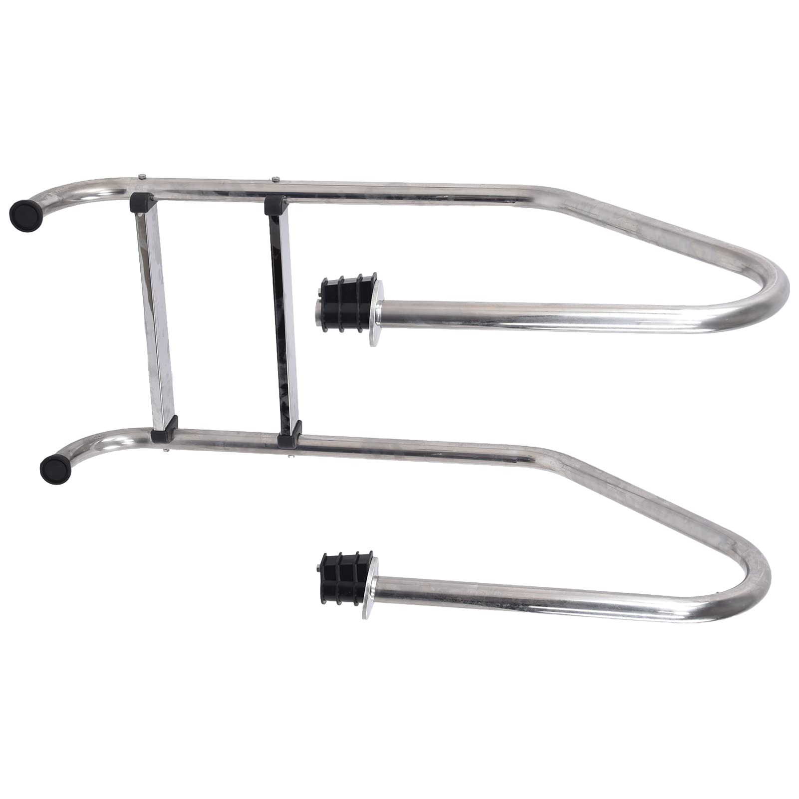 Cocoarm Drabinka Basenowa Drabinka Basenowa ze Stali Nierdzewnej 2-stopniowy, Antypoślizgowy pedał 129 X 59 Cm do Basenów Prywatnych i Dużych Łatwe Wejście i Wyjście dla Dorosłych i Rodzin