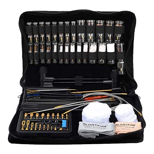 GLORYFIRE Gun Cleaning Kit Rifle Handgun Shotgun Pistol Cleaning Kit for All Guns