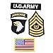 Produktbild 4/Set Outdoor 101 airborne U.S. Army American bestickt Moral Patch