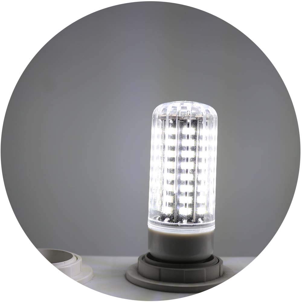 Xindaxin® (20er-Pack) Nicht dimmbar LED Mais Glühbirne,7W Entspricht Halogenlampe 70W,700Lm 6000K Kaltweiß,Kleine Edison-Schraube Kerze Leuchtmittel