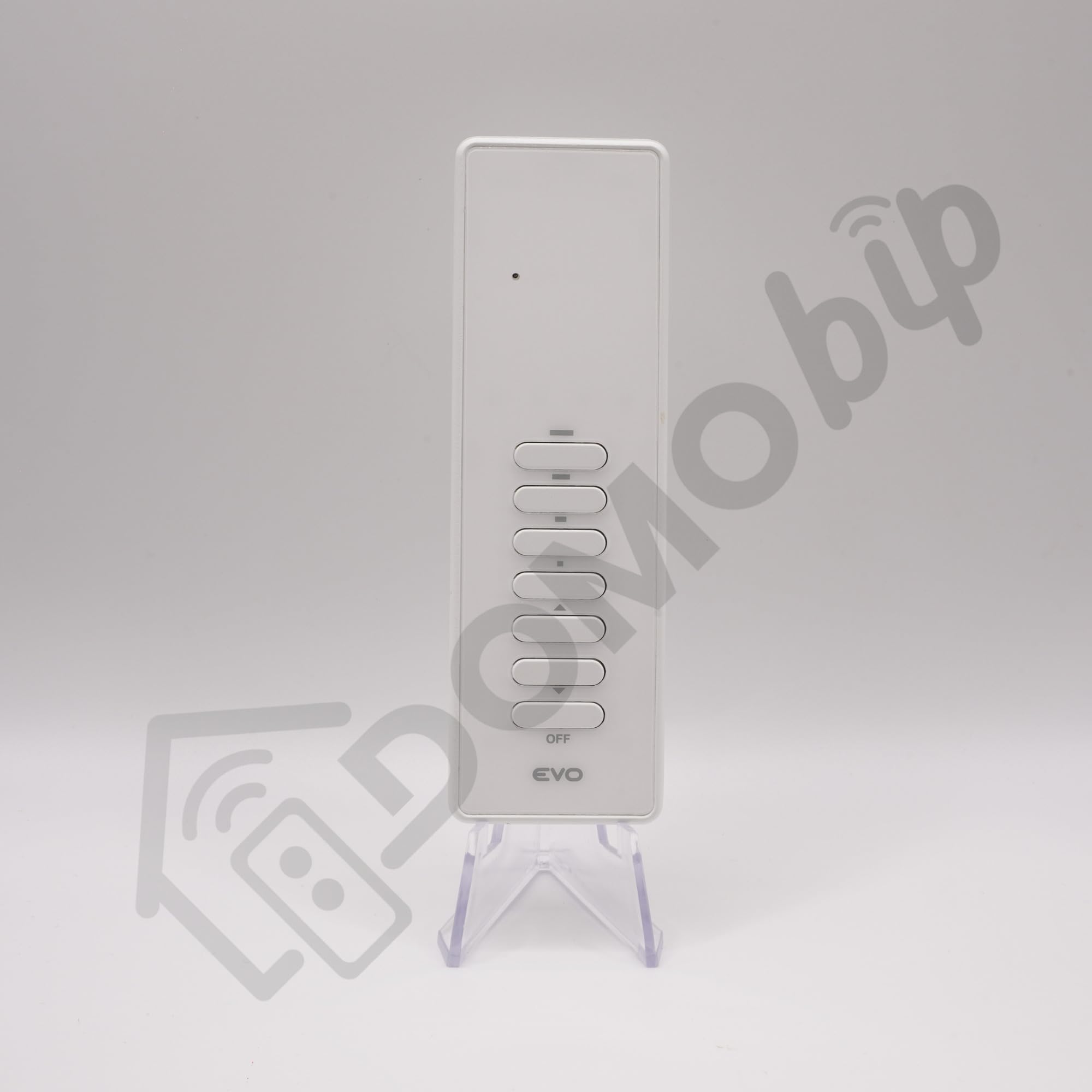 Teleco TVEVO868N07BD – Télécommande 7 commandes 868 MHz pour pergola, store et automatisme avec Support Mural - Compatible Evo, TVRC et Automation + 1 Goodies DOMOBIP