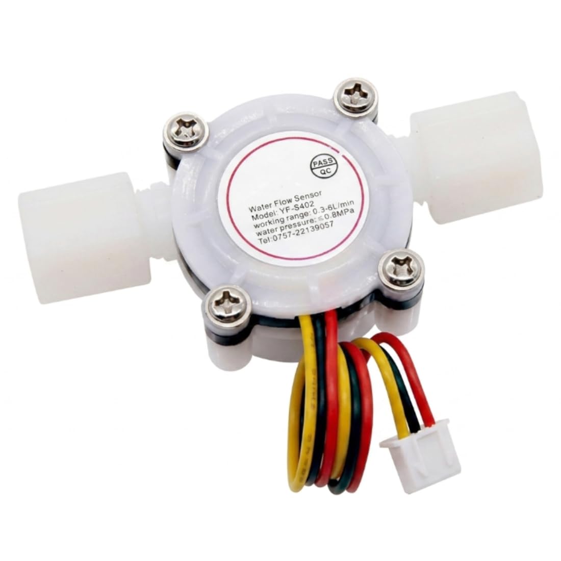 Robocraze YF SN402 Water Flow Sensor | SN402 Flowmeter Water Sensor | Flow Sensor Module-picture-10
