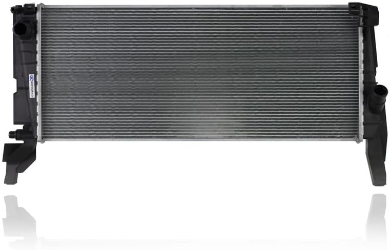 Radiator - Compatible/Replacement for '16-19 BMW X1, 18-19 X2 28i, 16-19 Clubman 2.0 Liter Turbo John Cooper Works - Plastic Tank, Aluminum Core - 17118603089