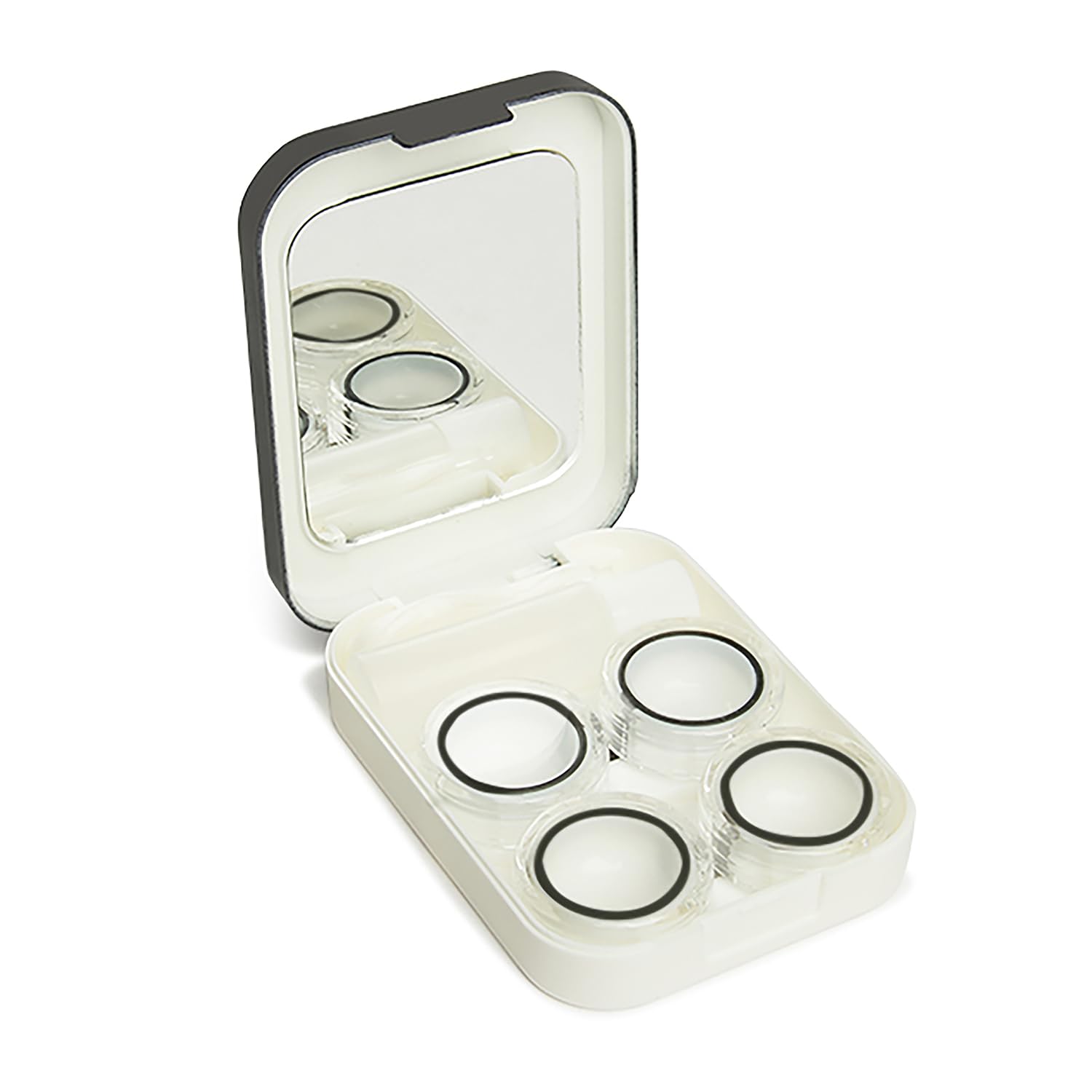 Aqualens Black K1712 Contact Lens Designer Case 1