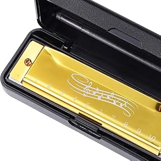 perfeclan Jouet de Jeu d’instruments de Musique, Aides pédagogiques pour Orgue à Bouche, Harmonica Portable pour Enfants, Harmonica 10 Trous pour activité de , Or - Les Beatles, Paul McCartney, John Lennon, RIngo Starr, George Harrison perfeclan Jouet de Jeu d'instruments de Musique, Aides pédagogiques pour Orgue à Bouche, Harmonica Portable pour Enfants, Harmonica 10 Trous pour activité de , Or – Image 6