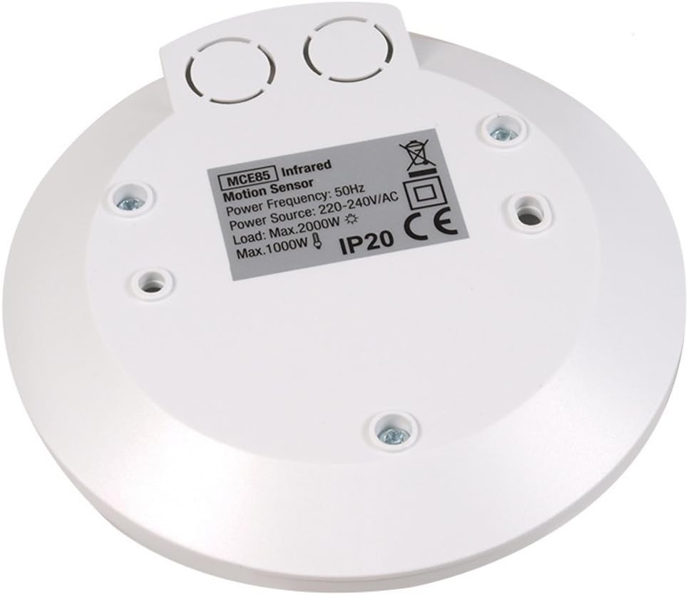 Maclean MCE85 Infrared Motion Sensor Modern Flat Range 6m (MCE85) 4 516J4U9JEuL. AC SL1000
