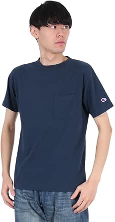 [Champion] Tシャツ 半袖 綿100% 定番 ポケット付き ショートスリーブポケットTシャツ C3-M349 メンズ