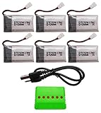 BTG 3.7V 600mAh Battery & X6 Battery Charger for X708 X708W UFO 3000 Halo 3000 GoolRC T32 T5W JJRC H42 UDI U45 Syma X5C X5SW X5C-1 X5SC X5SC-1 CX-30W CX-31 M68R Drone Quadcopter