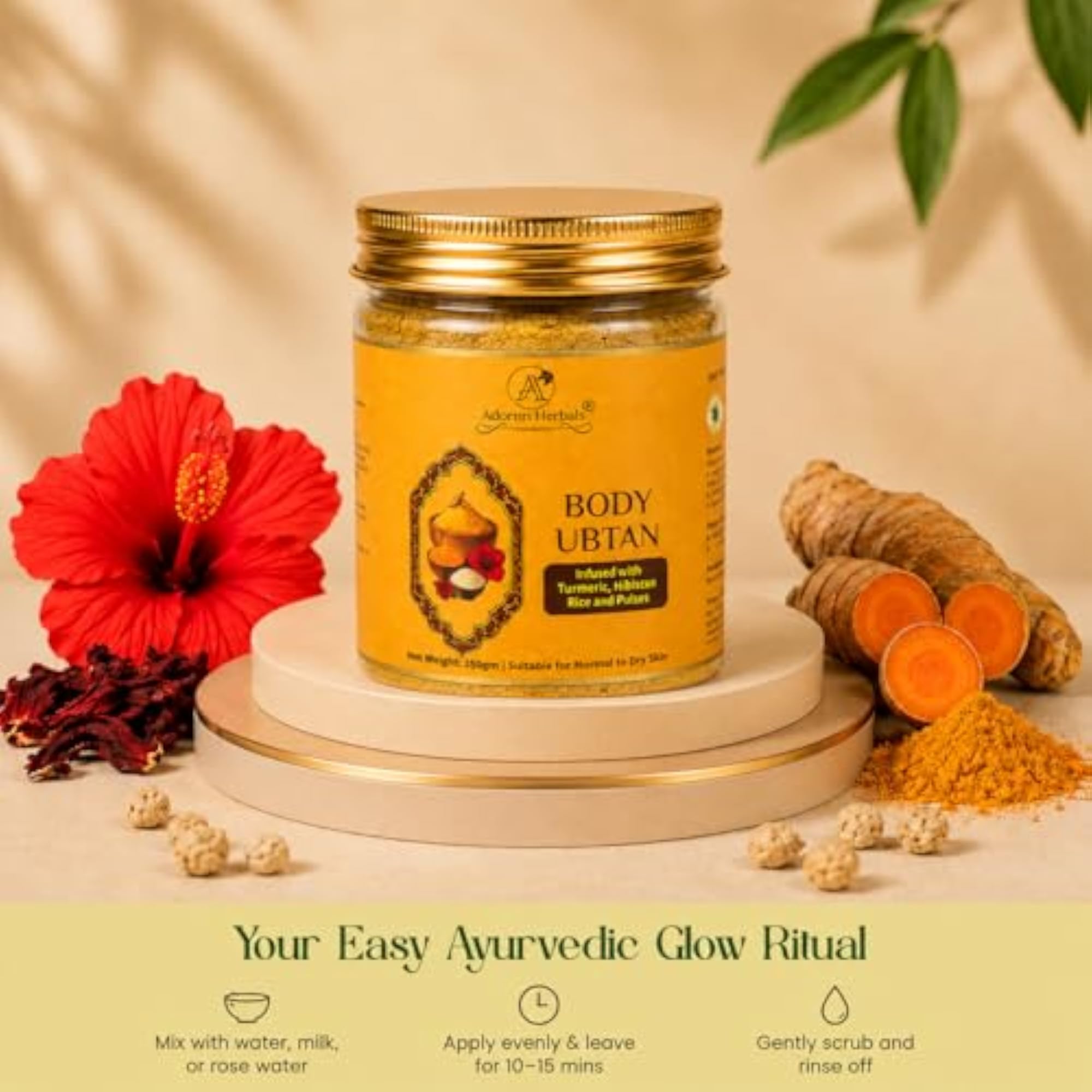 Ayurvedic Skincare Combo Gift Set, Natural Ingredients
