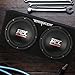 MTX Audio Dual Subwoofer Vented Enclosure with High Resolution Feature, Aviation Carpet and Floor Standing Mounting Type for Vehicle, Black
