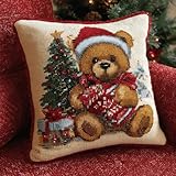 【DESIGN FESTIF OU CLASSIQUE SELON LES MODÈLES】Découvrez nos kits de coussins à loquet de Noël pour adultes ou nos modèles classiques. Chaque tapis point noué à faire est imprimé avec précision pour un résultat éclatant et durable