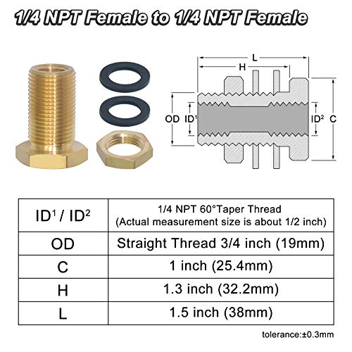 20 Best Brass Compression Bulkhead Fittings Of 2023(Reviews) BDR
