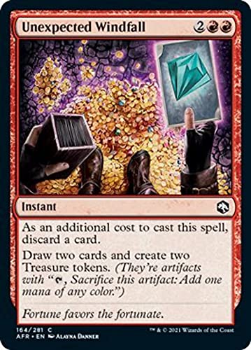 Magic: the Gathering - Unexpected Windfall (164) - Foil