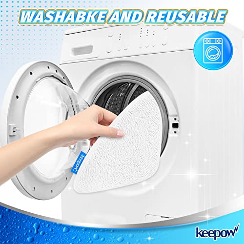 KEEPOW 5 für Vileda Steam Plus Ersatzbezug, Steam Ersatzbezug Kompatibel mit Vileda Steam Dampfreiniger, für Vileda Steam PLUS Dampfreiniger, Wiederverwendbar für vileda Dampfreiniger Ersatzbezüge