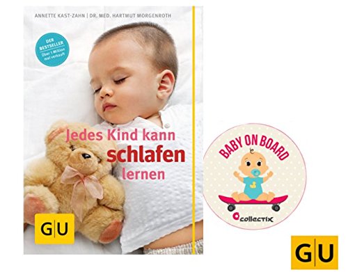 Preisvergleich Produktbild adsf Jedes Kind kann schlafen Lernen + gratis Kindersticker Baby on Board