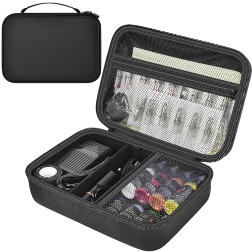 Tattoo Travel Case for Wormhole & for Vidattx Tattoo Gun Kits Storage & Supplies Organizer with Adjustable Compartments for Equipment Supplies Ink and Various Tattoo Tools For Artists Bag Only
