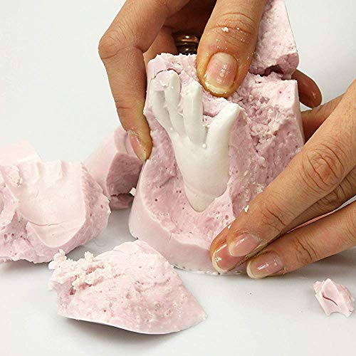 Lucky Hands® 3D Afdrukset zonder toebehoren | handafdruk, gipsafdruk | cadeau-idee voor moederdag (7-48 maanden | 2-3… - Image 7