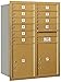 Salsbury Industries 3711D-10GRP 4C Horizontal Mailbox, Gold