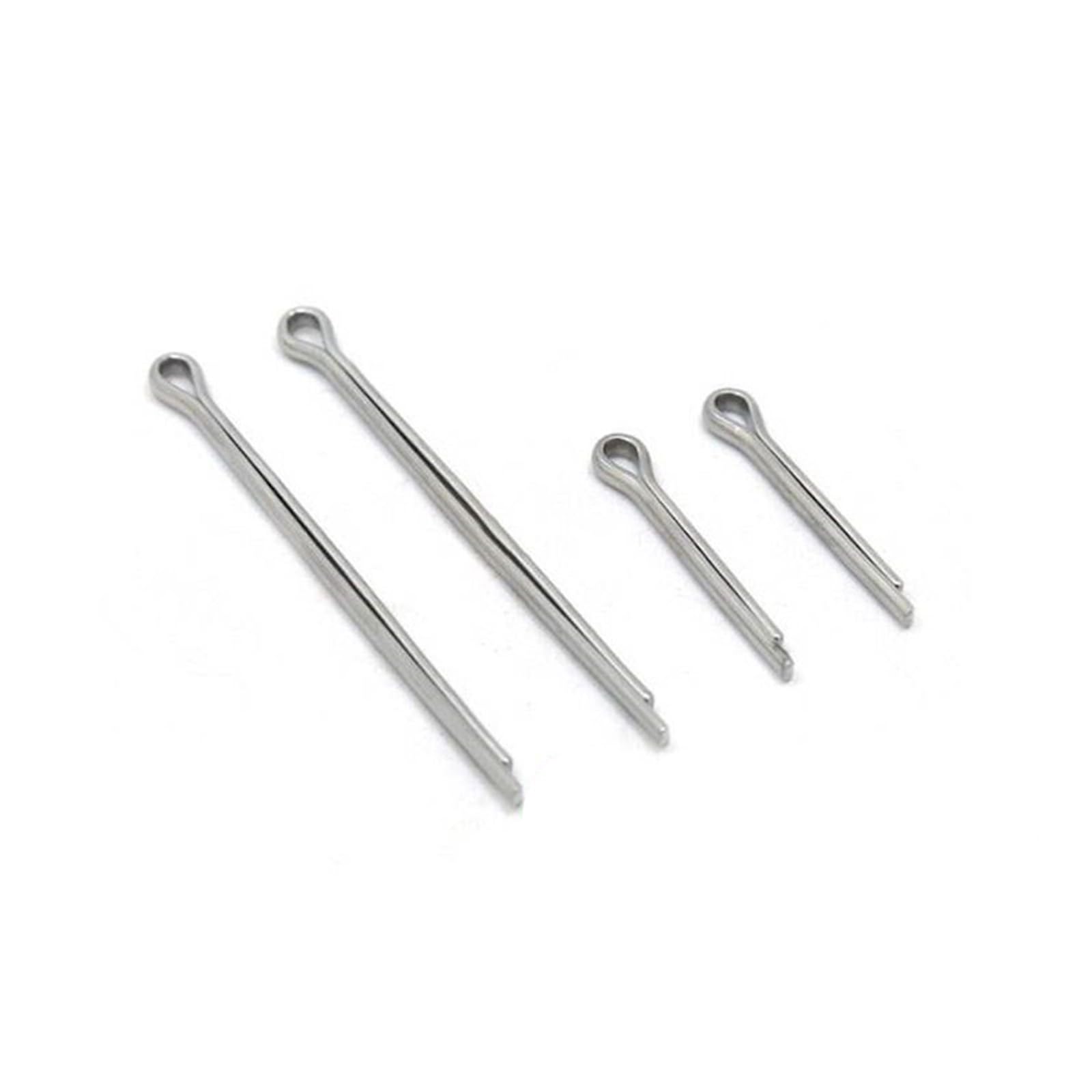 UZAMIRLEX Stainless Steel Cotter Pin, 304 Stainless Steel U-Shape Split Clamp Spring Cotter Hair Pins, M1-M10(45mm,50pcs M1.5)