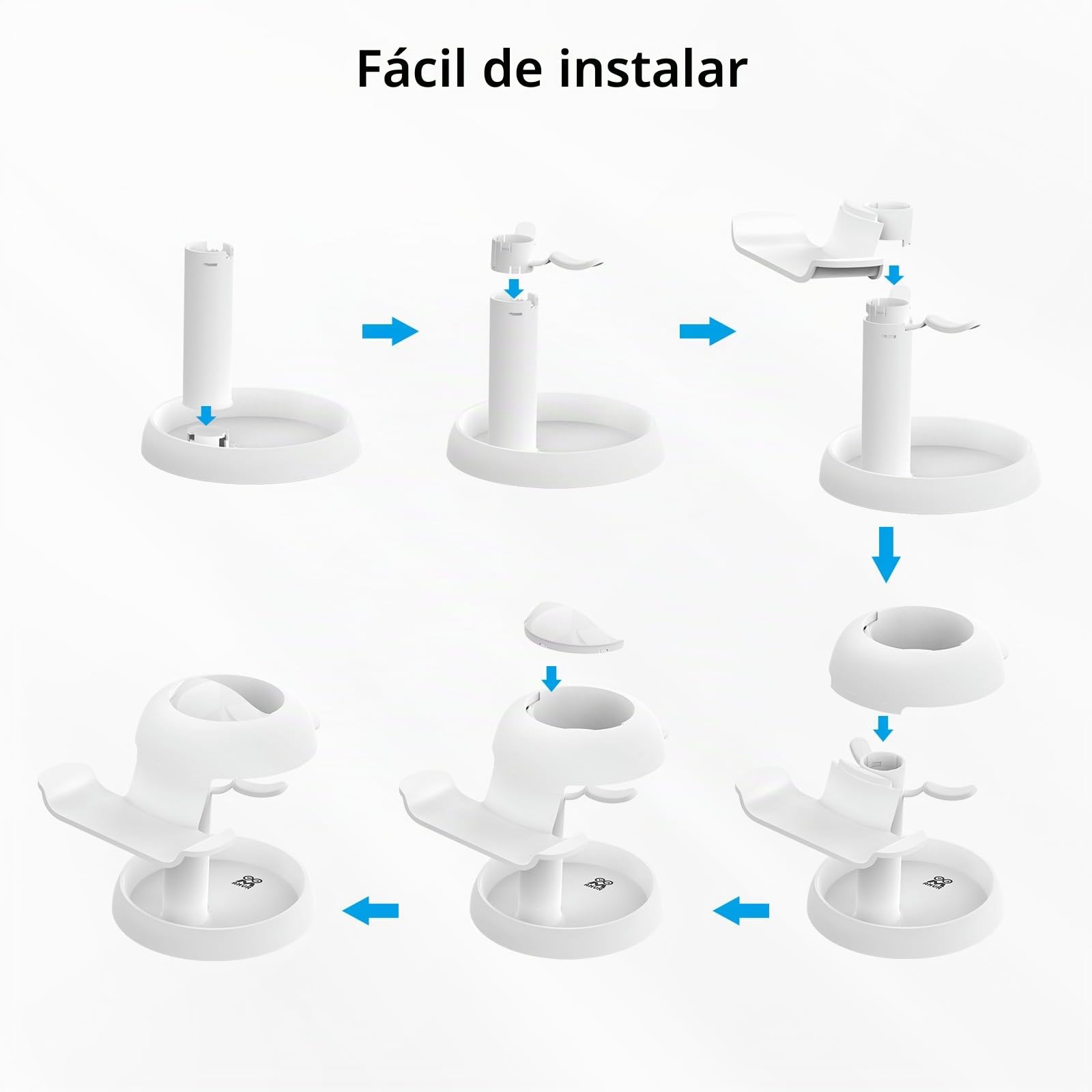 AMVR Soporte de Realidad Virtual, Accesorios de Compatible con Quest 3s, Quest 3, Auriculares Quest Pro, Meta Quest, para Quest 2, Pico 4,Rift o Rift S y Controladores táctiles