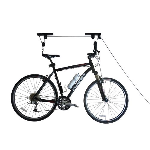 RAD Sportz Bicycle Hoist 2-Pack Quality Garage Storage Bike Lift with 100 lb Capacity Even Works as Ladder Lift Premium Quality