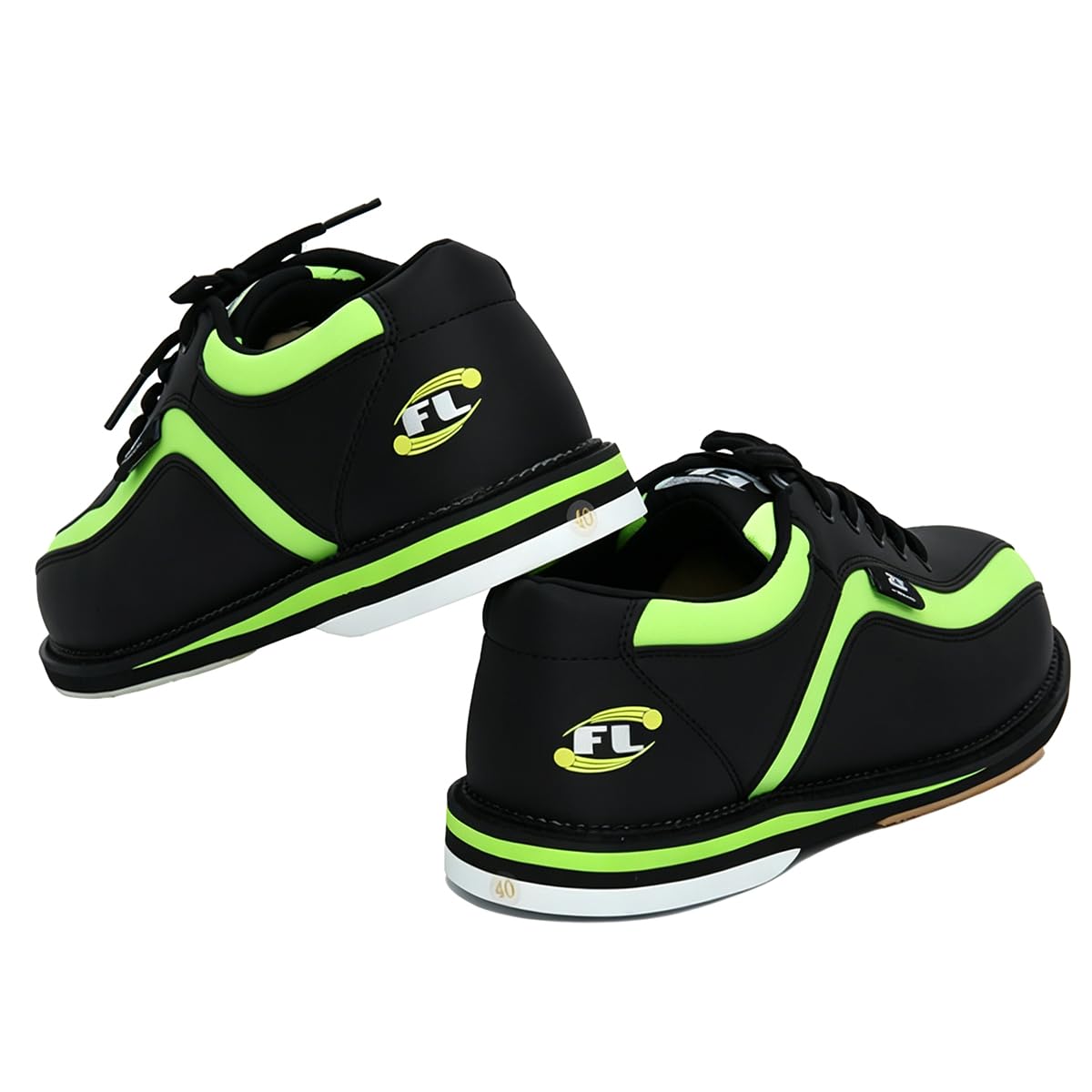 Scarpe da Bowling da Uomo con Lacci, Leggere e Traspiranti, Scarpe da Ginnastica atletiche da Bowling su Prato Unisex