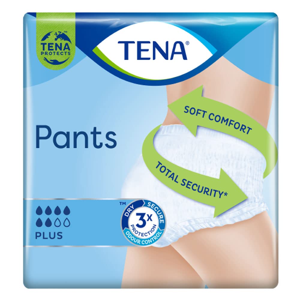 TENA Pants Plus XL - 72 pezzi (6 pacchi da 12) 12 Unità (Confezione da 6)