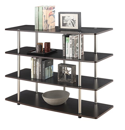 Convenience Concepts 131372Es Xl Highboy 4-Tier Tv Stand, Espresso #TOP3