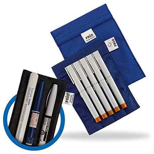 FRIO Bolsa nevera grande para diabéticos, 14 x 19 cm, para hasta 4 plumas de...