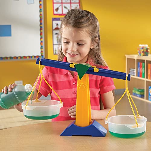 Comparaison solides et liquides facilitée par la balance pédagogique junior dès 5 ans - 5