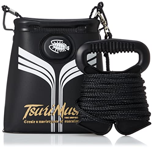 釣武者 水汲みバケツ M ブラック