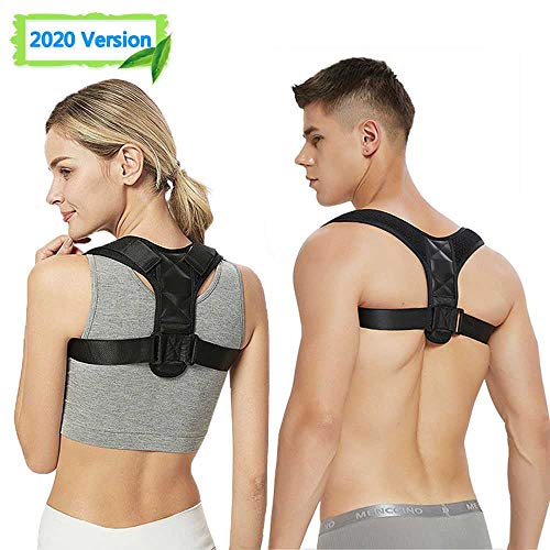2020 Version Posture Corrector for Women and Men,Upper Back Brace Adjustable Back Straightener