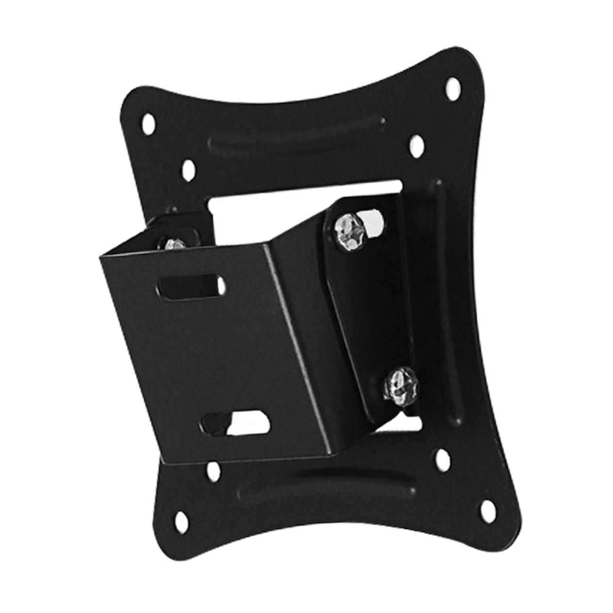 Full Motion Monitor Wall Mount Bracket Heavy Duty Adjustable Arm for Tv and Black Space Saving Design for