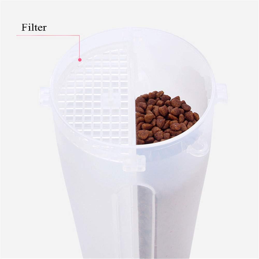 N/P Portable 2 in 1 Pet Folding Water Bottle Food Container with Folding Silicone Pet Bowl Outdoor Travel Dog Cat Feeder Cup Bowl