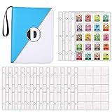 Offre un bon rangement et des attributs de cadeau pour garder vos mini cartes Amiibo, jeux Nintendo Switch, jeux Sony PS Vita, cartes mémoire SD organisées, sans poussière et protégées à l'intérieur de cet étui. Rangez-le lorsque vous ne l'utilisez pas. La fermeture éclair fermée offre plusieurs protections afin que la page intérieure ou les cartes ne tombent pas. Idéal pour la collection et le rangement de cartes de jeu, ou comme cadeau pour la famille ou les amis.