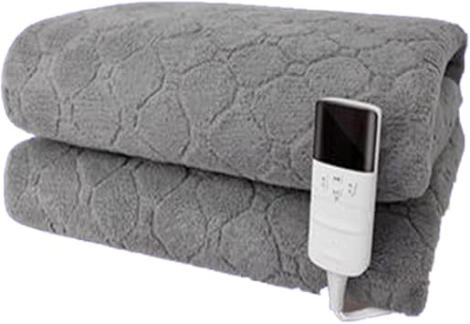 Review Relieve Fatigue Heated Blanket Soft Heated Blanket Twin Cozy Electric Blanket with 3 Heating Levels Single & Dual Controller for Whole Body Utility Savings
