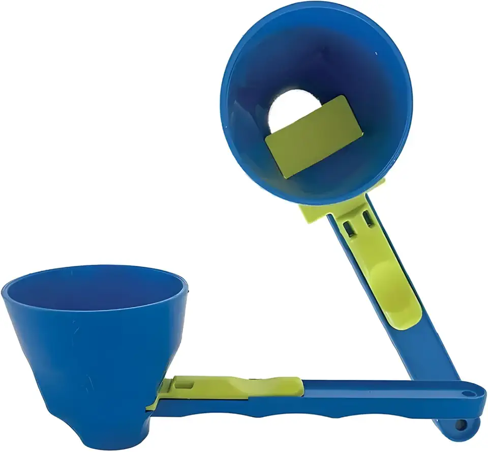 Utensílios Para Cozinha Colher Dosadora Leite Materno Dosador de Leite em Pó Funil Cozinha Scoop Whey Medidor de Proteína Tempero Kit com 2 Unidades