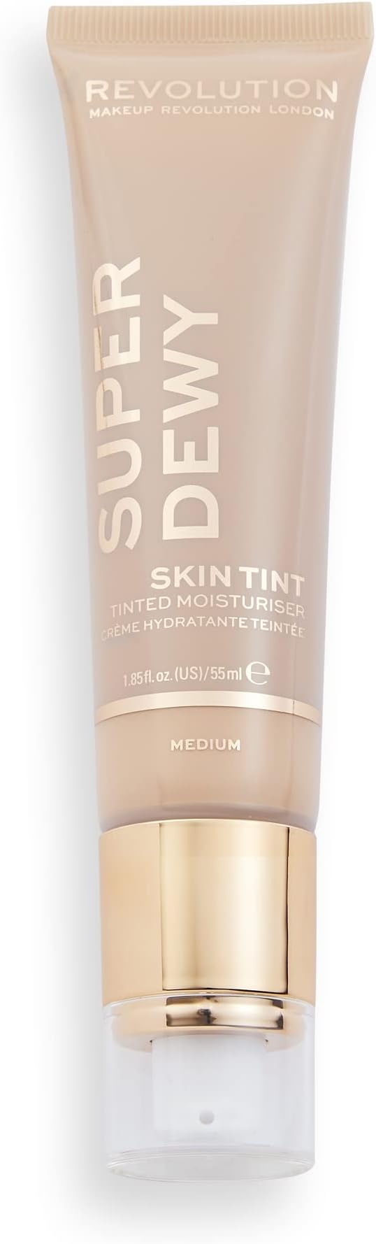 Superdewy Tinted Moisturiser – Medium Light | Lightweight Hydrating Coverage with Skincare Benefits | Natural Dewy Finish | SPF Makeup Base | 30 ml