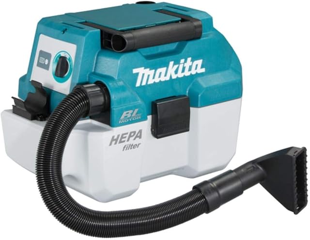 Makita DVC750LZX1, Cordless Vacuum Cleaner 18 V Battery, Without Charger, Blue, Size