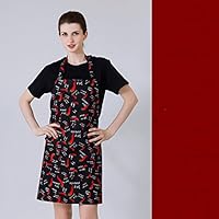 Algopix Similar Product 12 - KIM DECO Bib Apron Adult Women Unisex