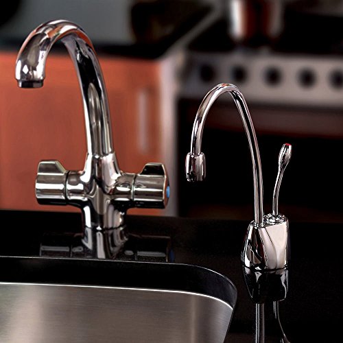 Image of InSinkErator F-GN1100SN Contemporary Instant Hot Water Dispenser Faucet, Satin Nickel