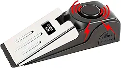 Alarme Trava Porta com Sirene Alta Premium Portátil Sem Fio Sensor de Segurança Inteligente Anti Roubo Ideal para Casa Apartamento Hotel Viagem Airbnb