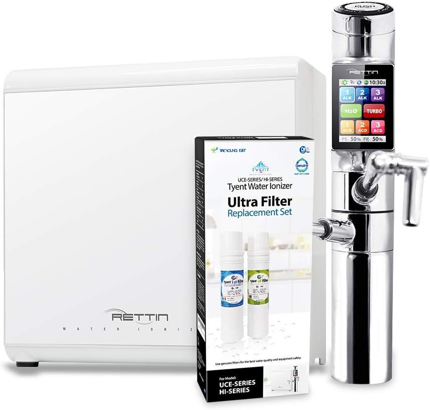 Authentic Tyent - Ultra Filter Replacement - Compatible with UCE-9 or UCE-11 Model Water Ionizer - High-Performance Filtration - Pure, Clean Drinking Water - Premium Carbon Block Filters - Made in USA