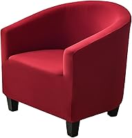 Vista 10 de NILUOH Funda para silla de club, funda elástica para sillón, protector de muebles para sala de estar (04)