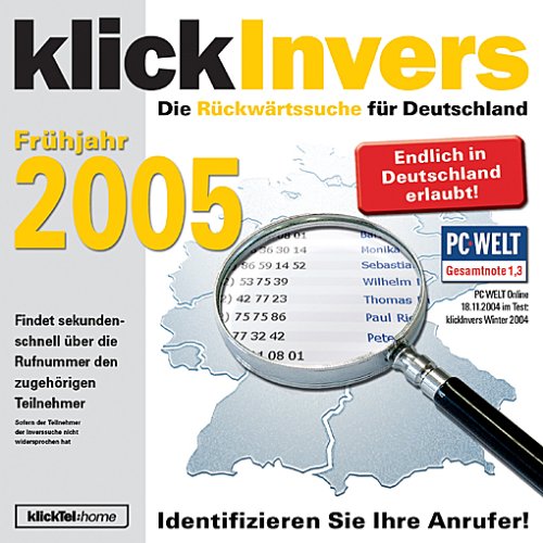 Preisvergleich Produktbild klickInvers Frühjahr 2005