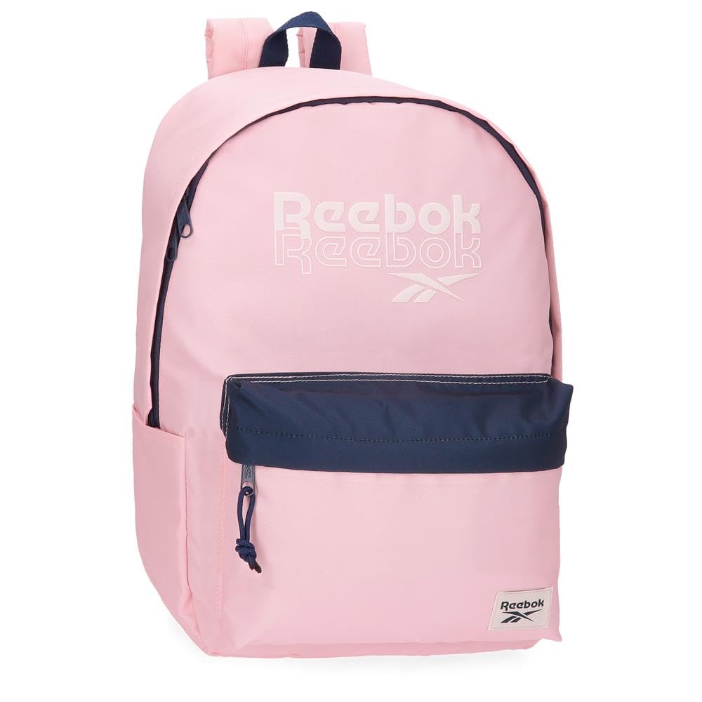 Reebok - Sidney 15.6-inch Laptop Backpack, Pink, 31.5 x 45 x 15 cm, Polyester, by Joumma Bags
