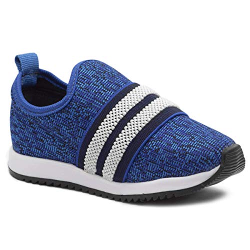 Tênis Jogging Infaltil Casual Menino 55 (20, Azul)
