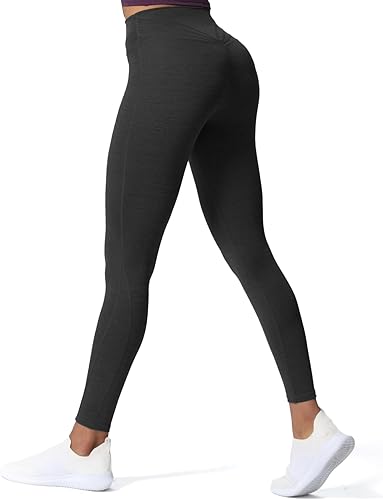 Miniatura 21 de Aoxjox Leggings de entrenamiento de cintura alta para mujer, pantalones de yoga Trinity, 26.5 pulgadas