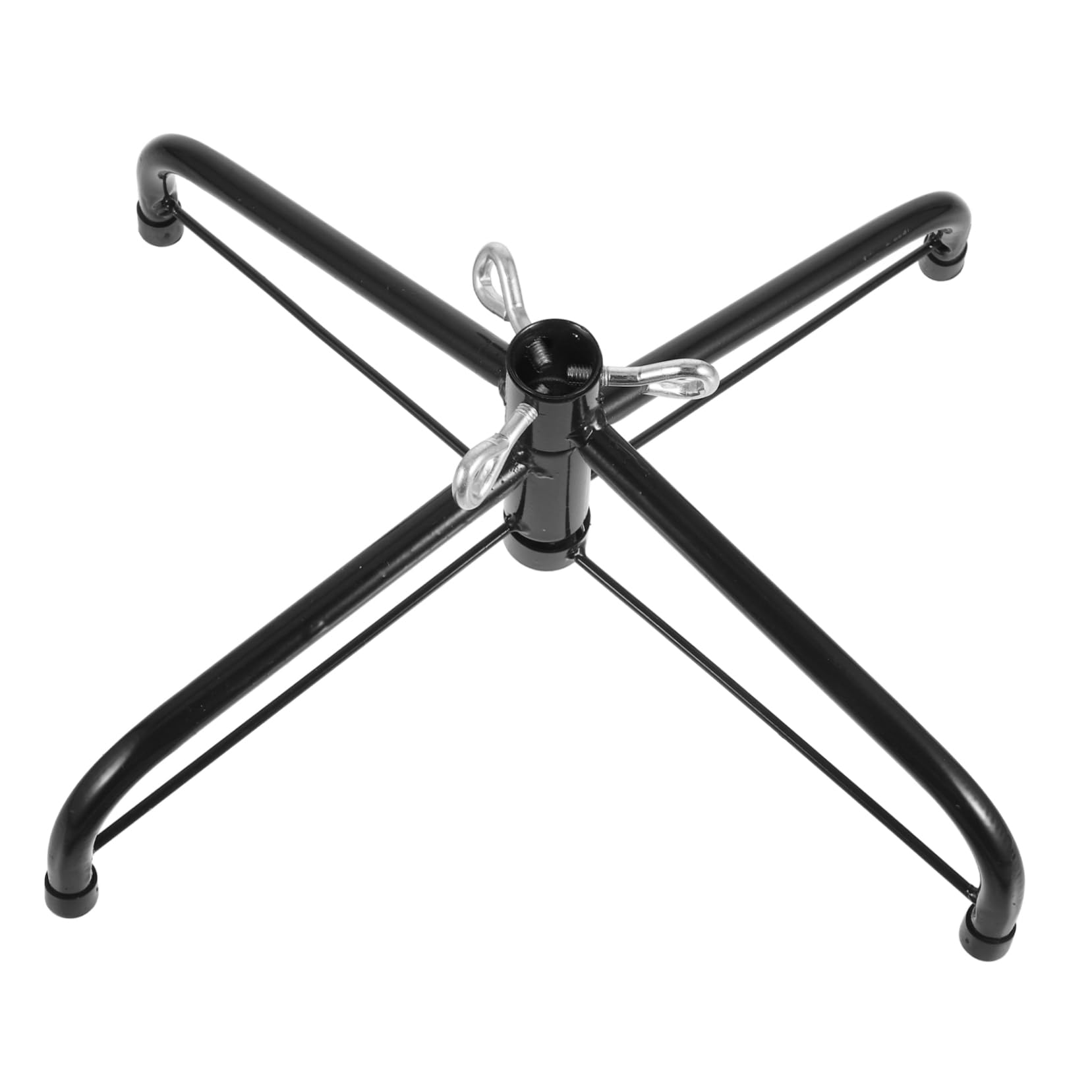 BUTIFULSIC 35cm Metal Tree Stand Christmas Tree Base for Artificial Mini Christmas